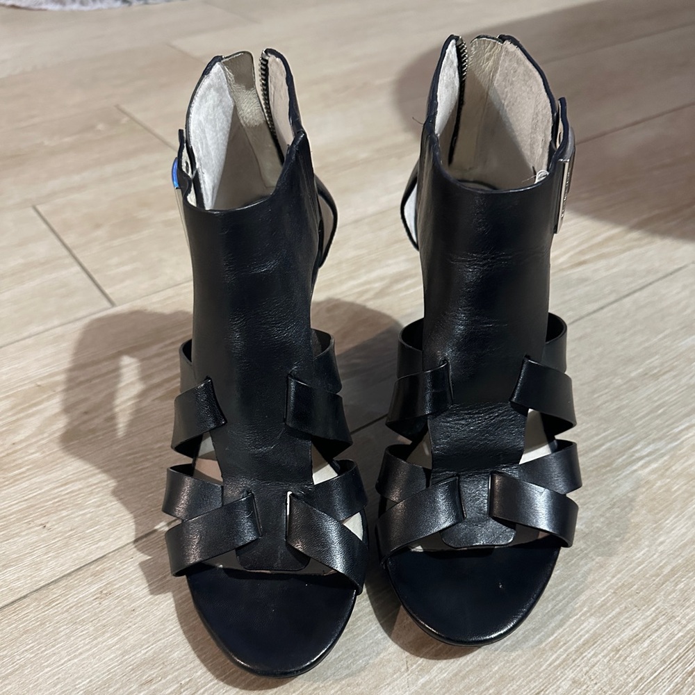 Michael Kors Black Strappy Heels